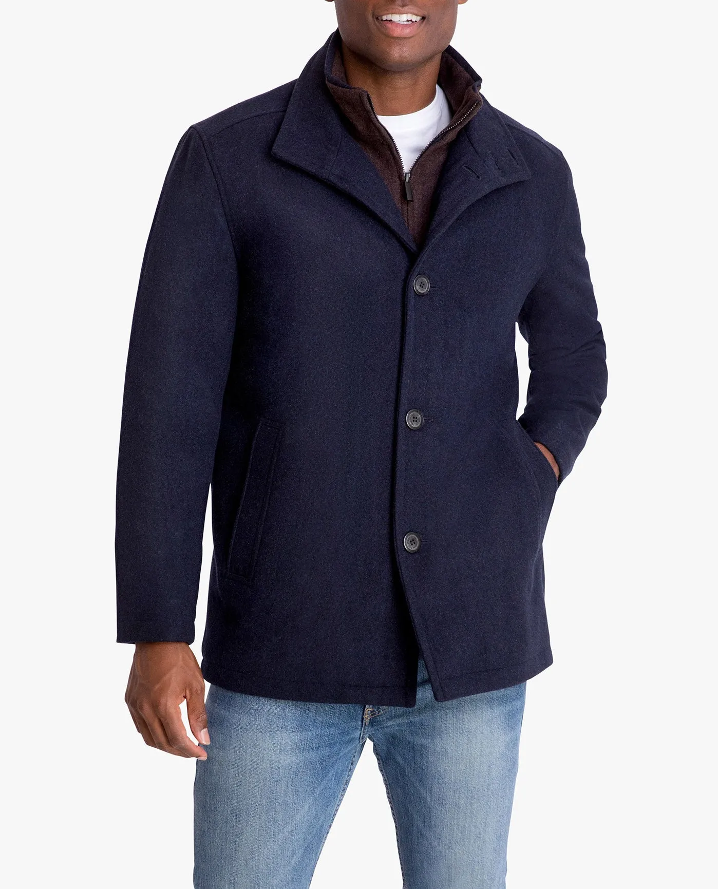 AMHERST BUTTON FRONT WOOL JACKET