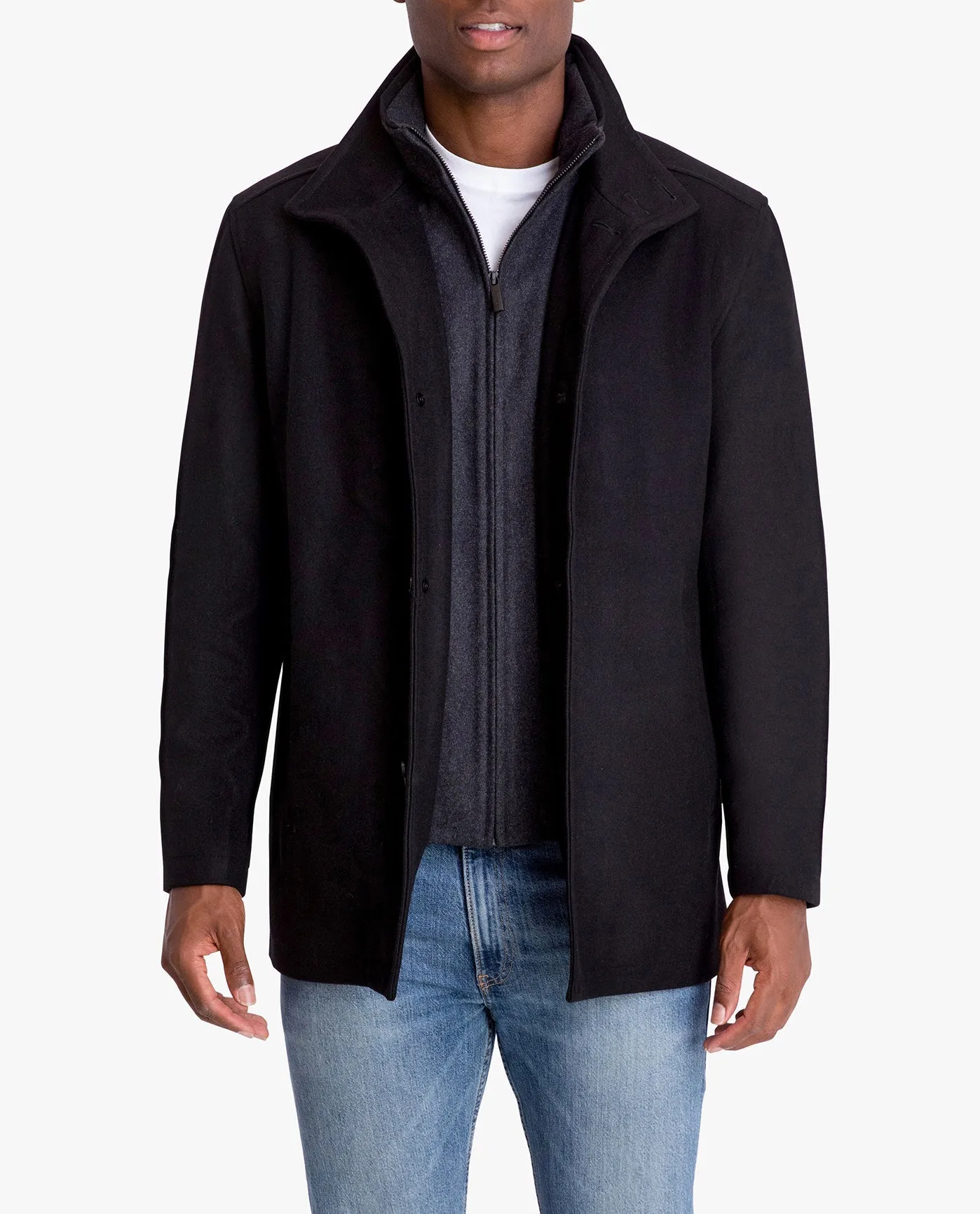 AMHERST BUTTON FRONT WOOL JACKET