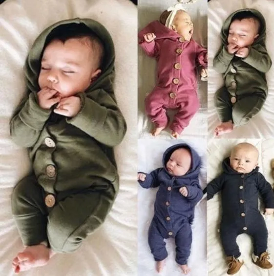 Baby Newborn Autumn Winter Romper