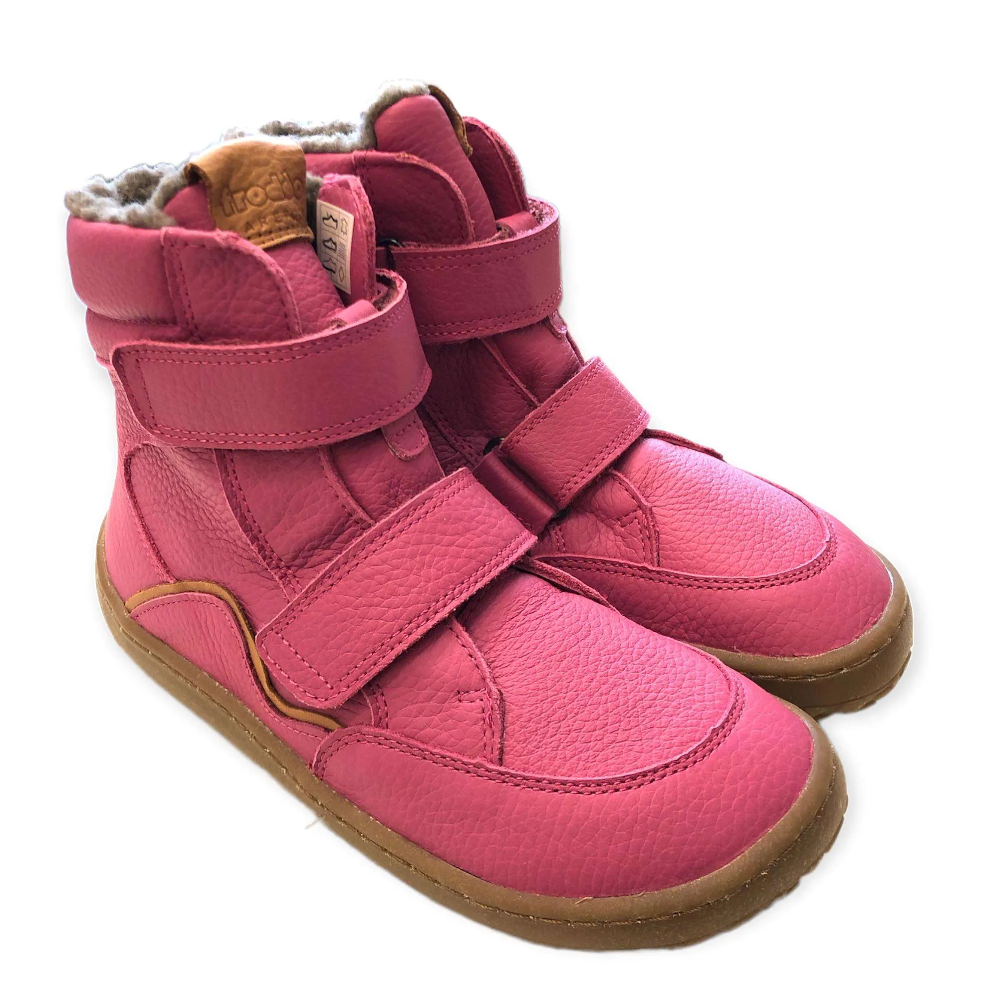 Barefoot Winter Leather Vinterskor