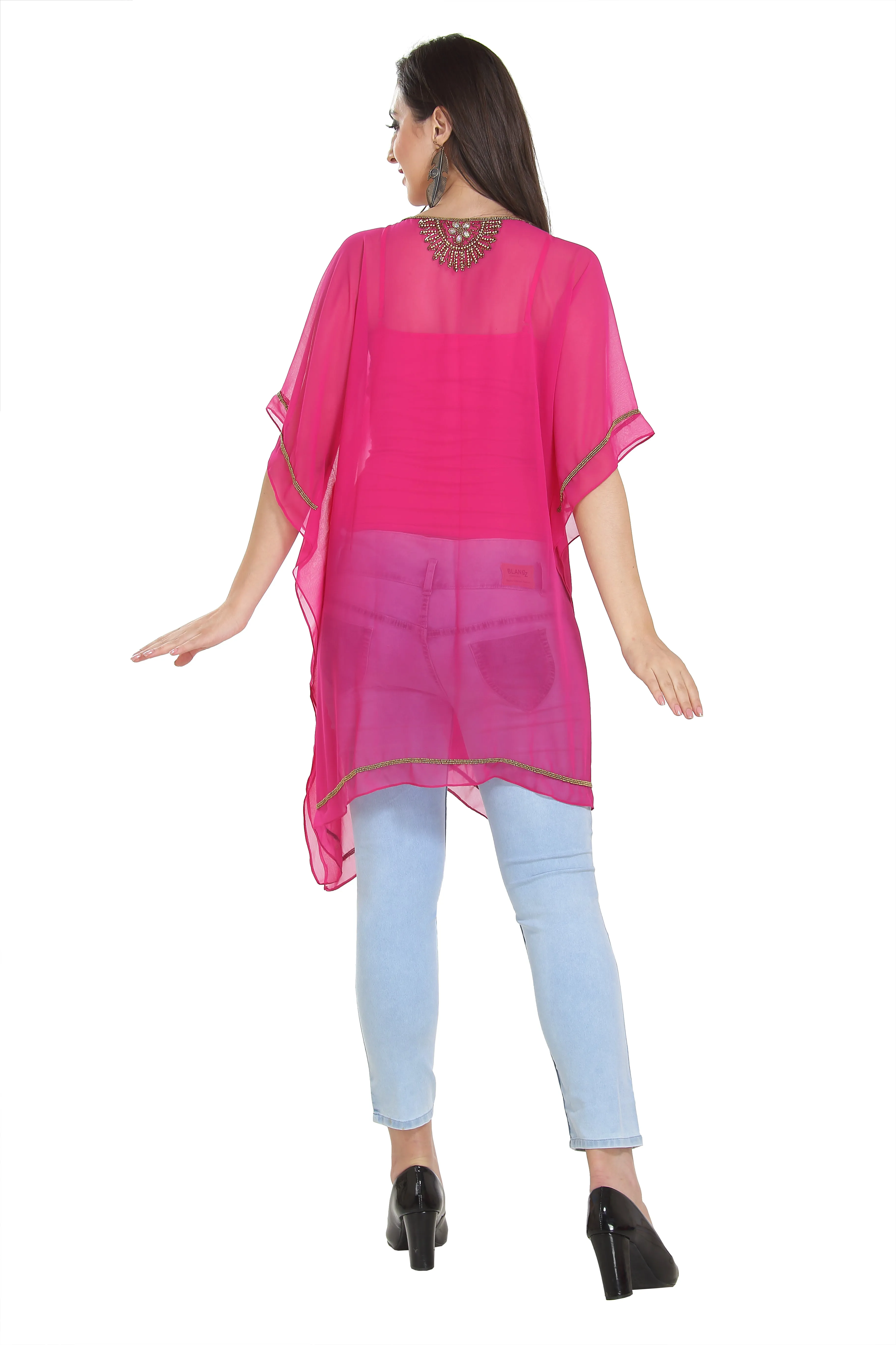 Beach Tunic Pink Indian Kurti