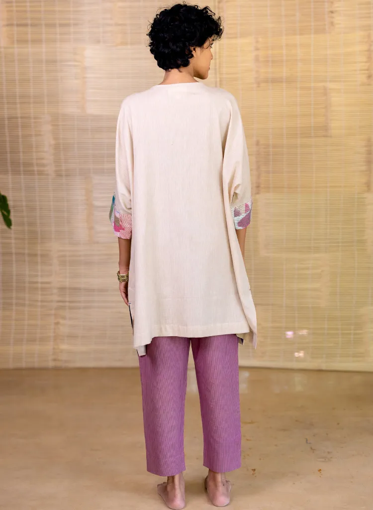 Beige Boxy Tunic