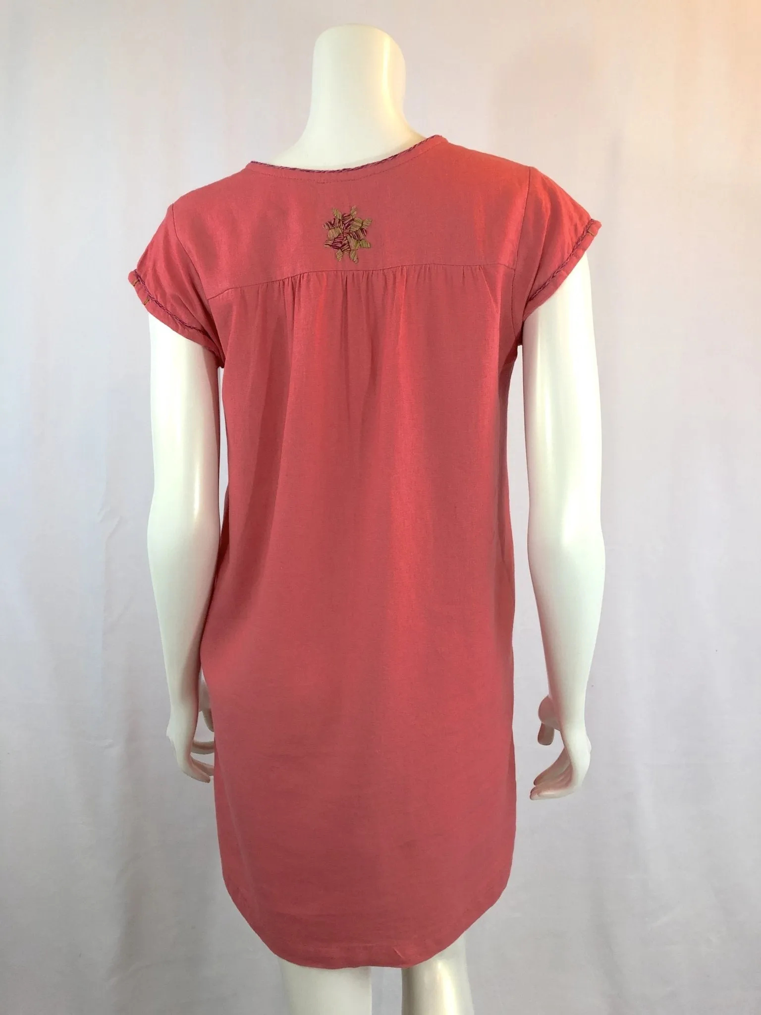 Belen Coral Tunic Dress