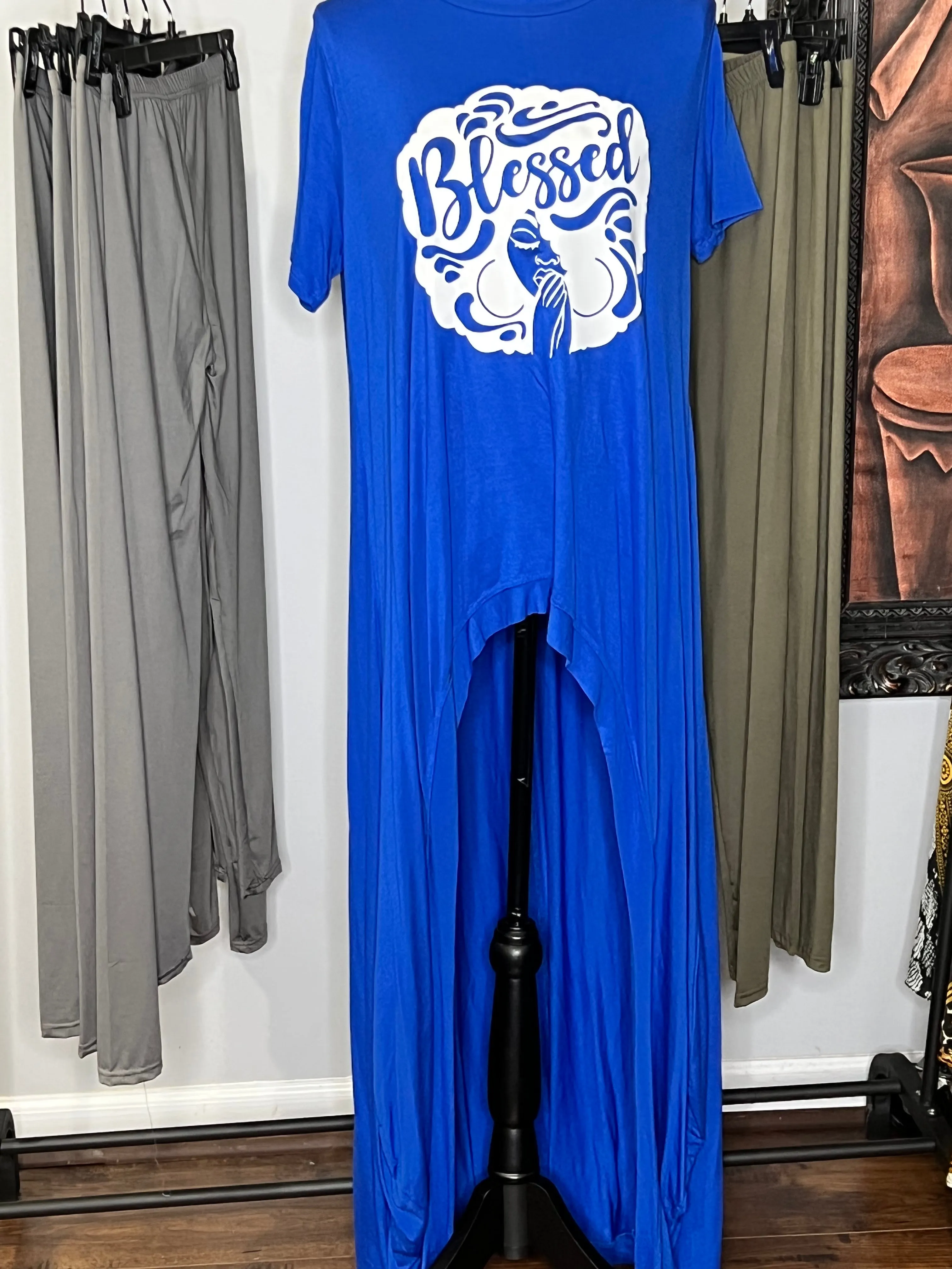 Blessed Let's Flow Hi-lo Maxi Tunic