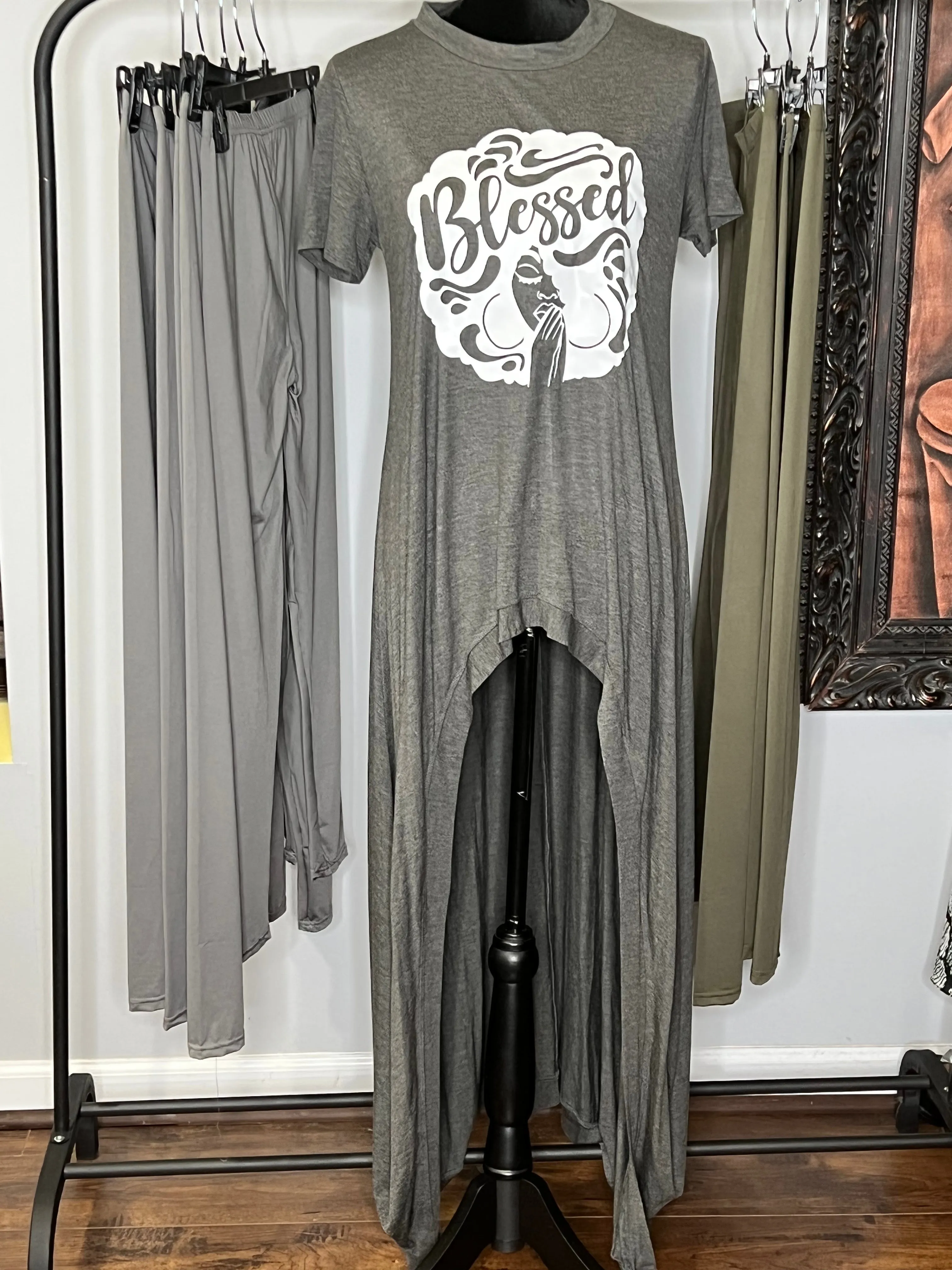 Blessed Let's Flow Hi-lo Maxi Tunic