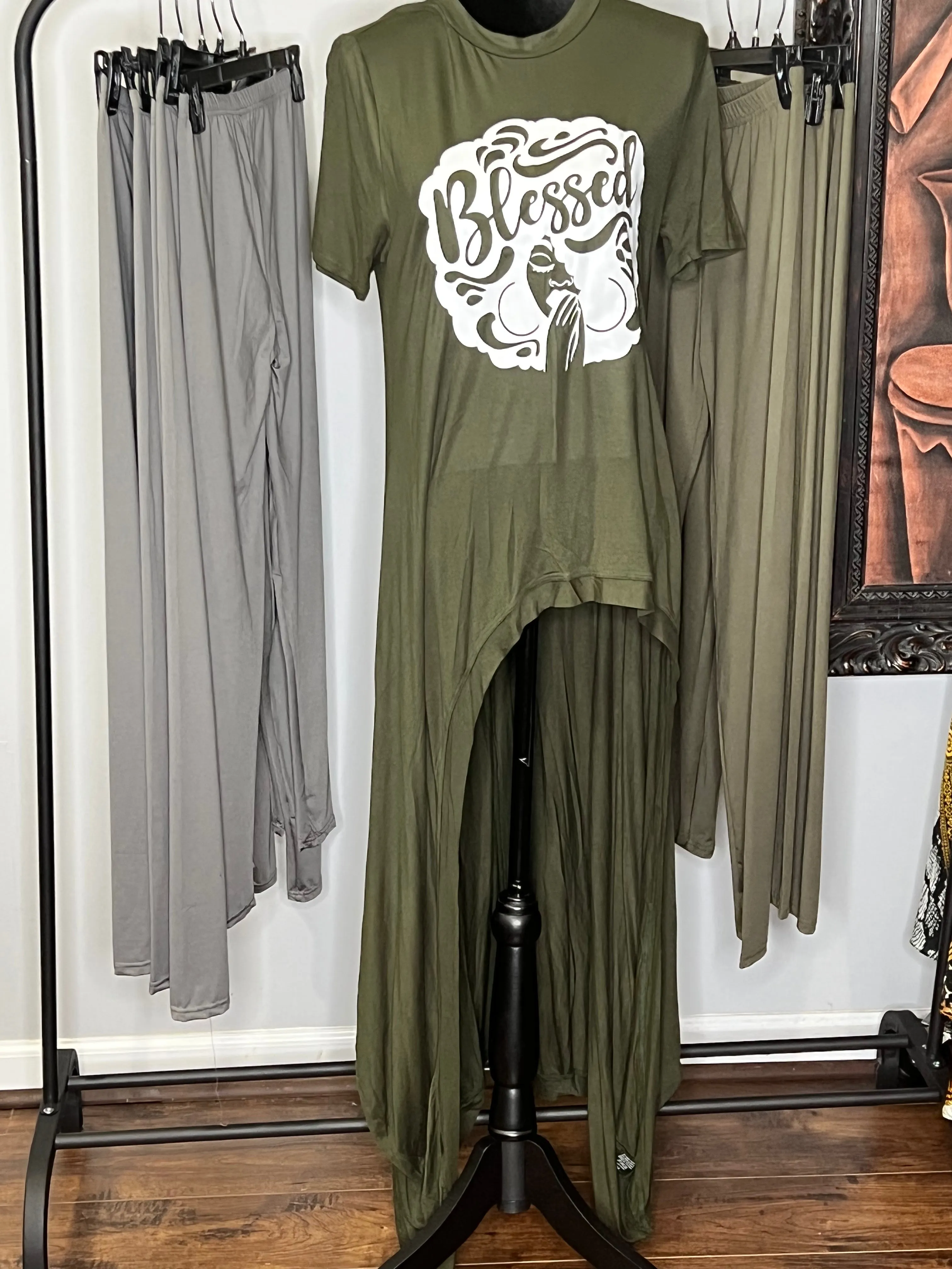 Blessed Let's Flow Hi-lo Maxi Tunic