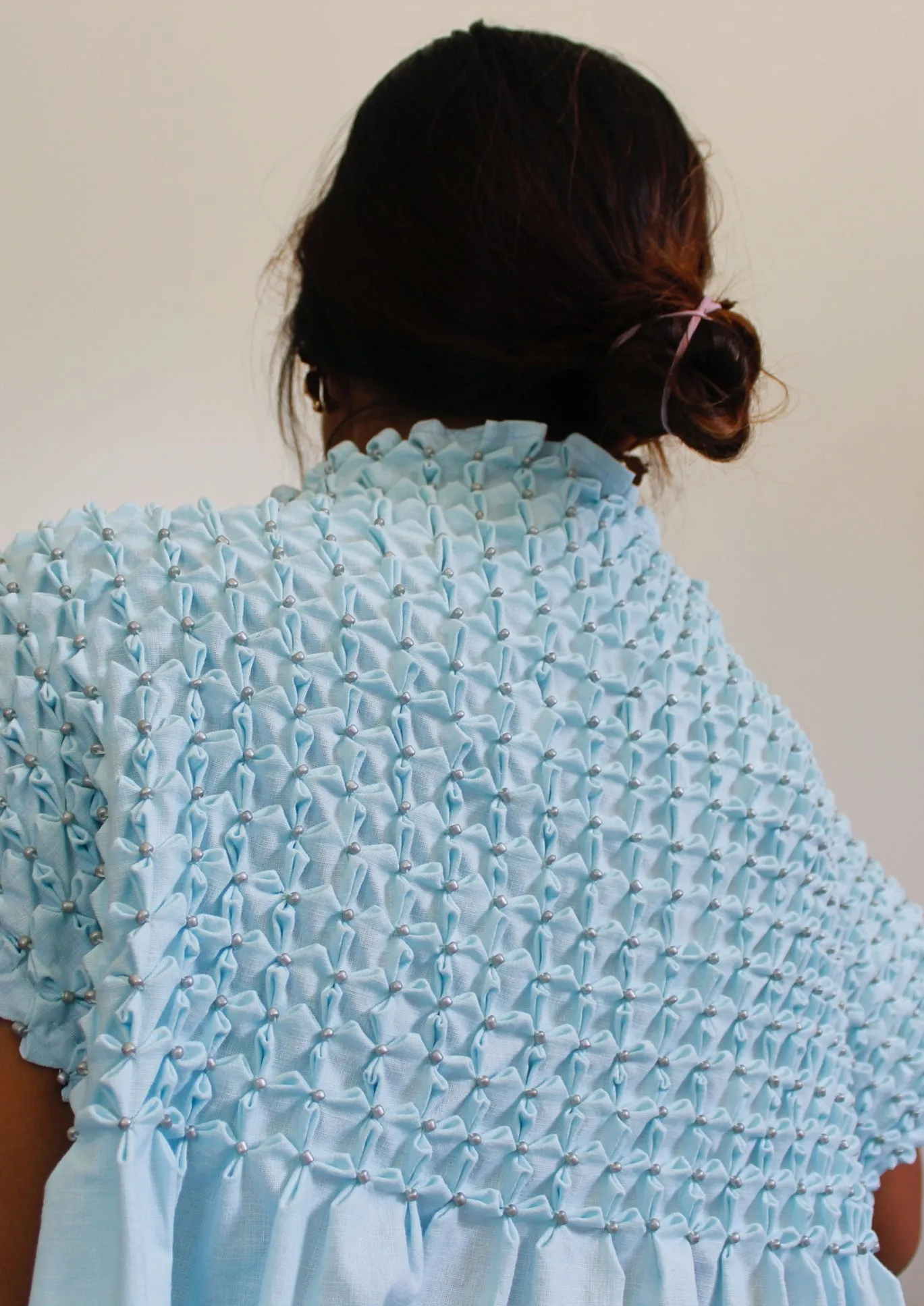 bloom tunic - sky blue