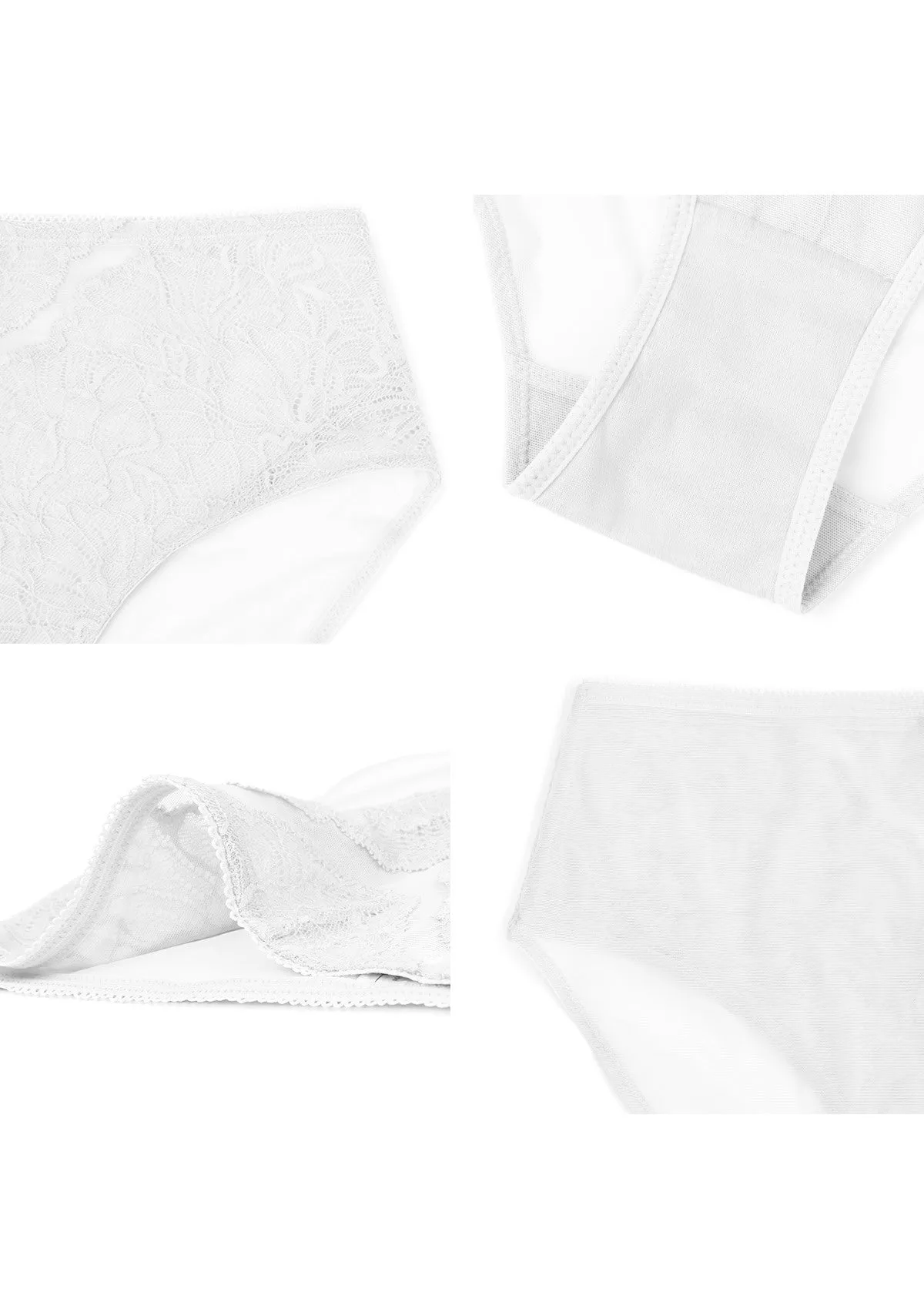 Blossom High-Rise Lace Brief Underwear