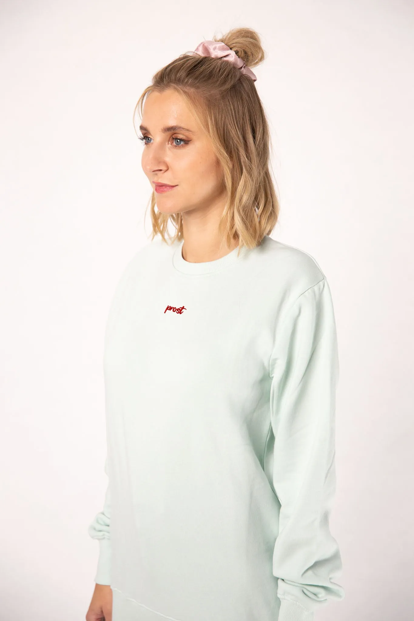 Cheers Collection | Bestickter Bio-Baumwoll Frauen Pullover