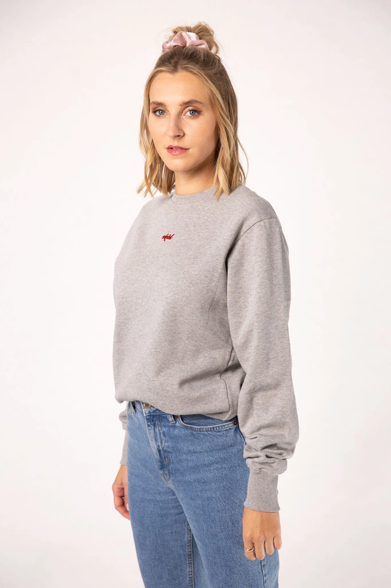 Cheers Collection | Bestickter Bio-Baumwoll Frauen Pullover