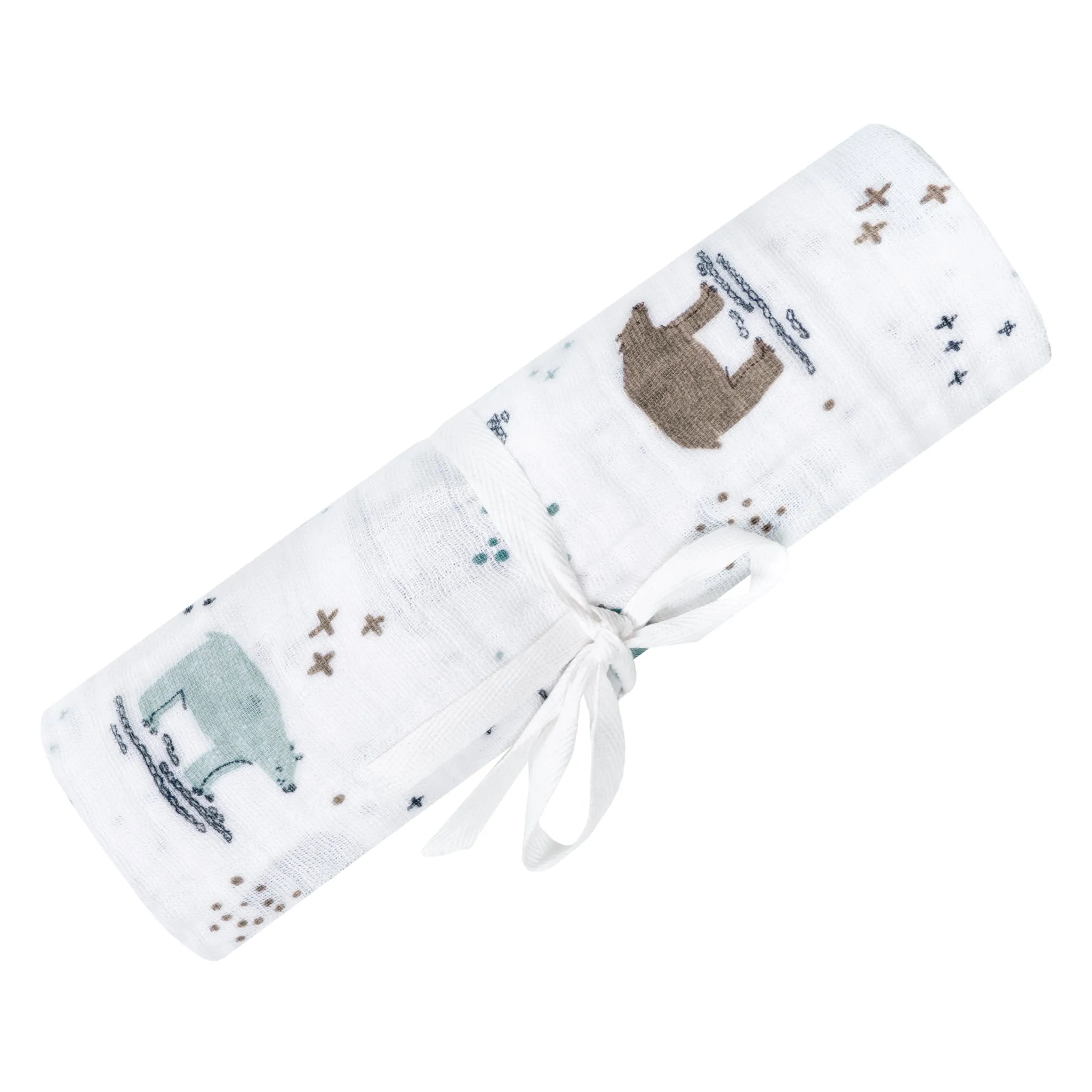 Cotton muslin swaddle - Winter