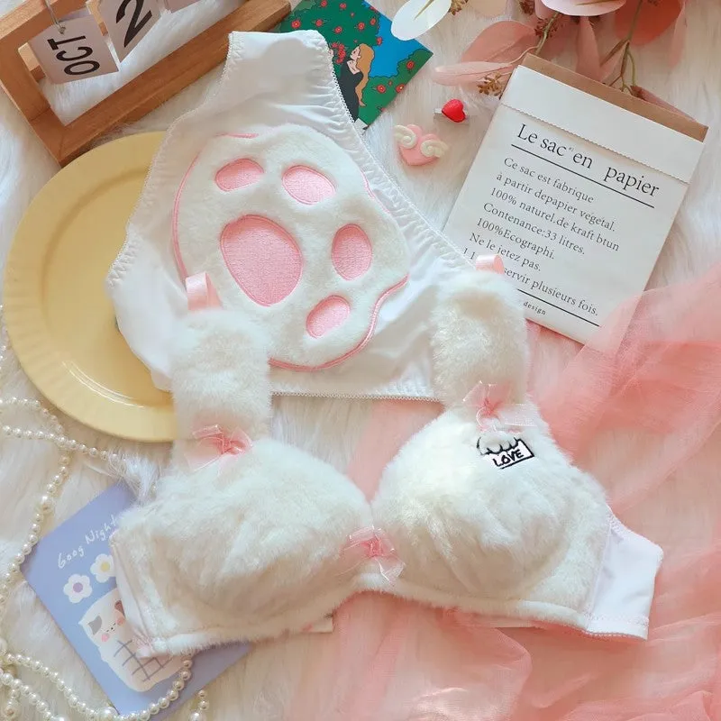 Cute Cat Paw Underwear Suits PN6419