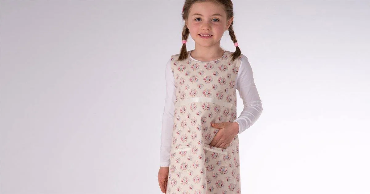 ELENA Baby girls reversible dress sewing pattern ebook pdf