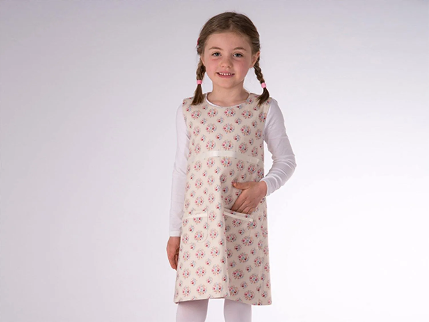 ELENA Baby girls reversible dress sewing pattern ebook pdf