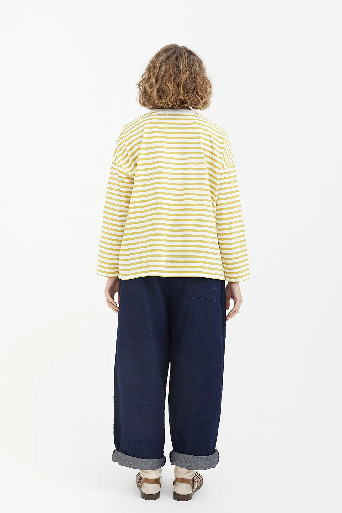 Gauze - Laboratory Border Wide Pullover