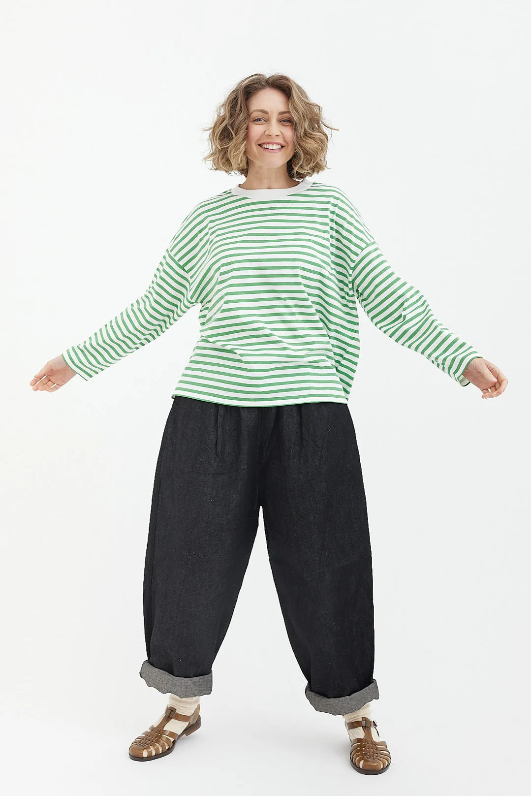 Gauze - Laboratory Border Wide Pullover