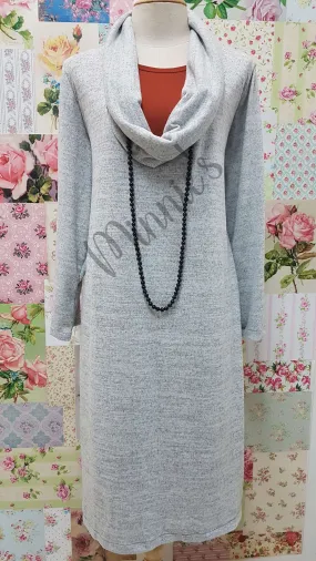 Grey Tunic Dress SZ071