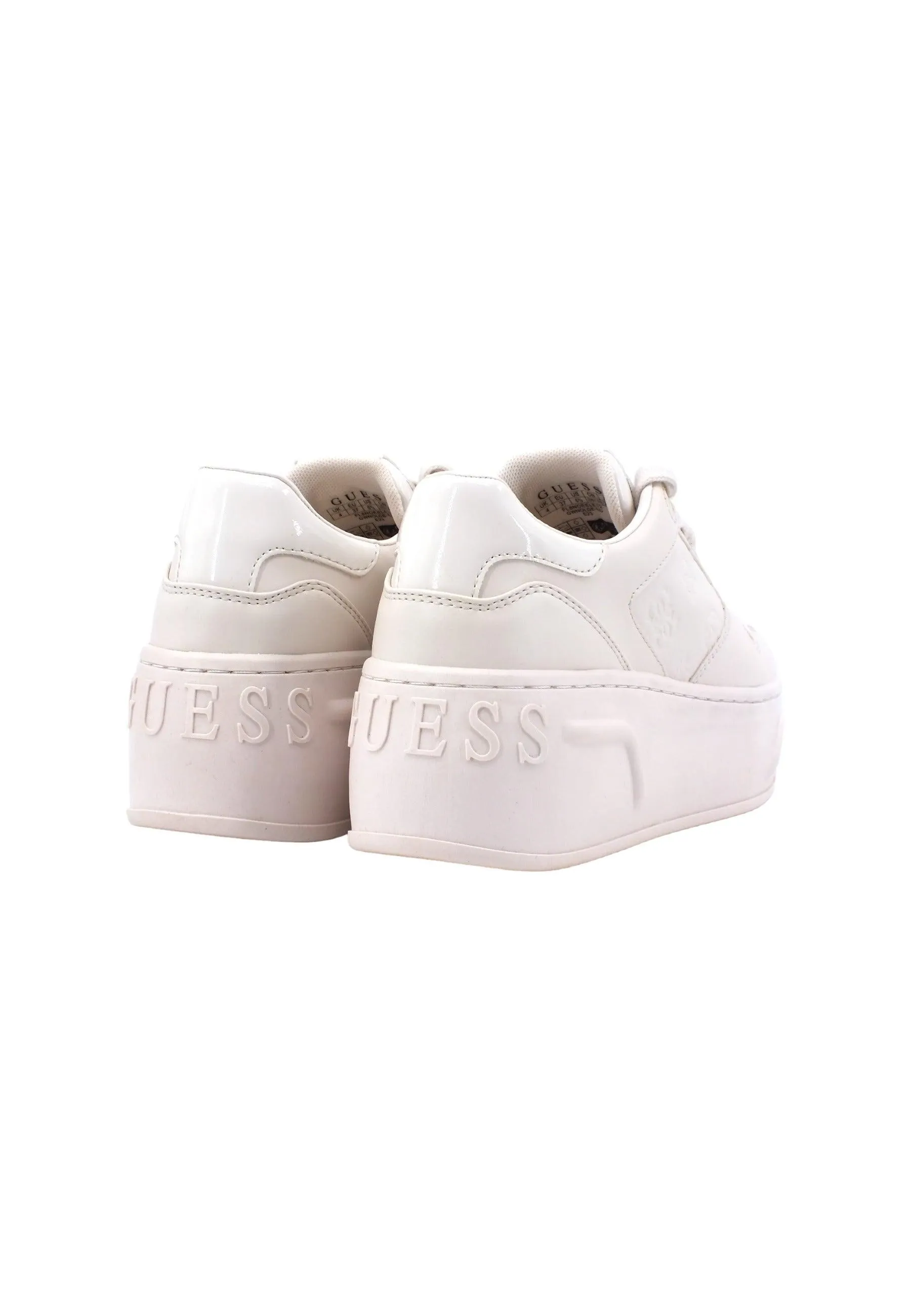 GUESS Sneaker Platform Donna Winter White FL8NOEELE12