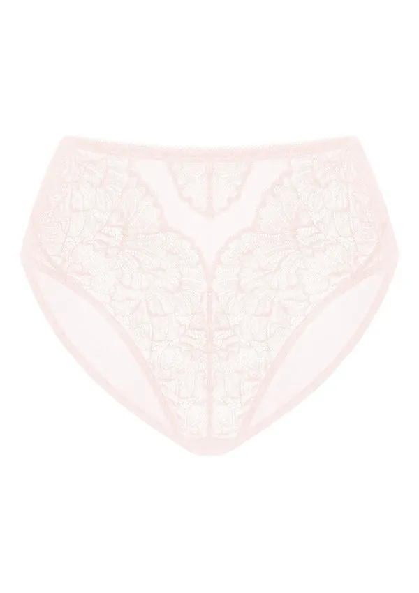 HSIA Blossom Lace Dusty Peach Bikini Underwear