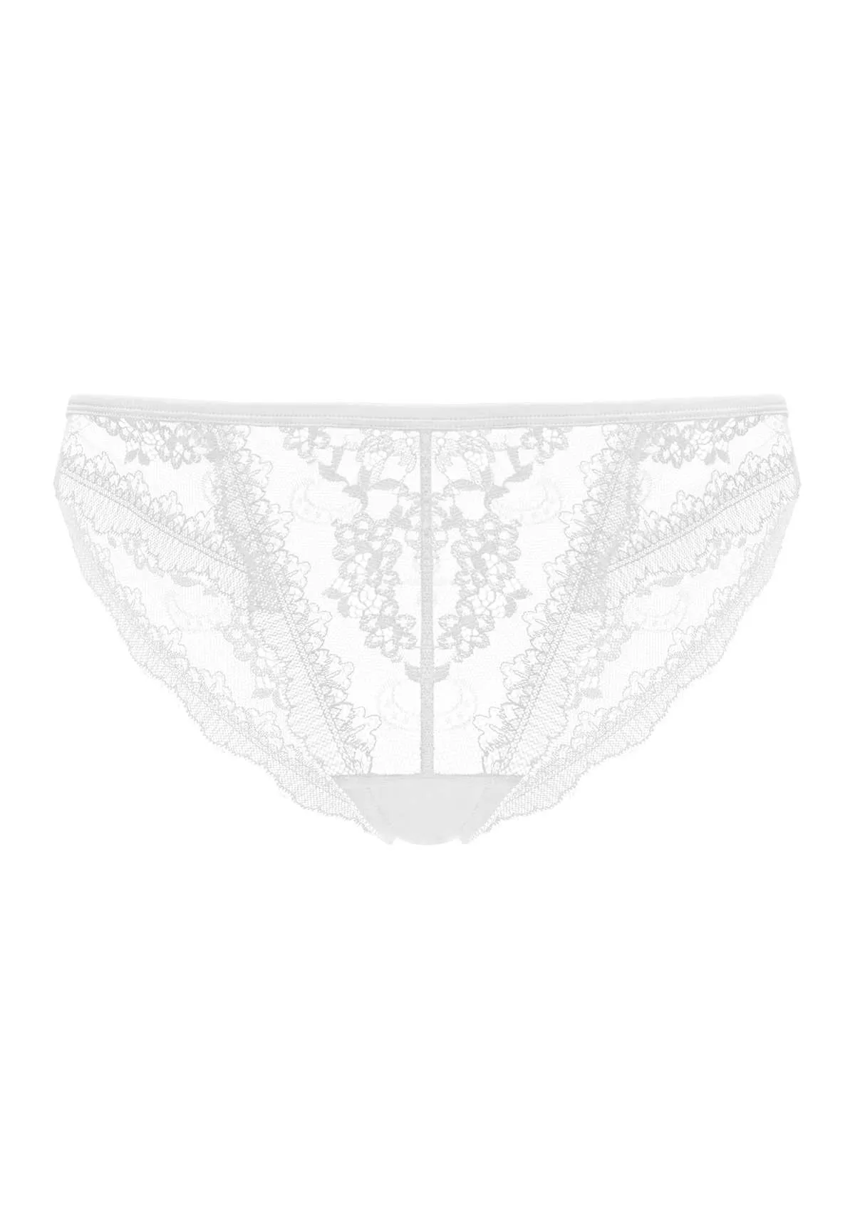 HSIA Floral Bridal Lace Back Bikini Underwear