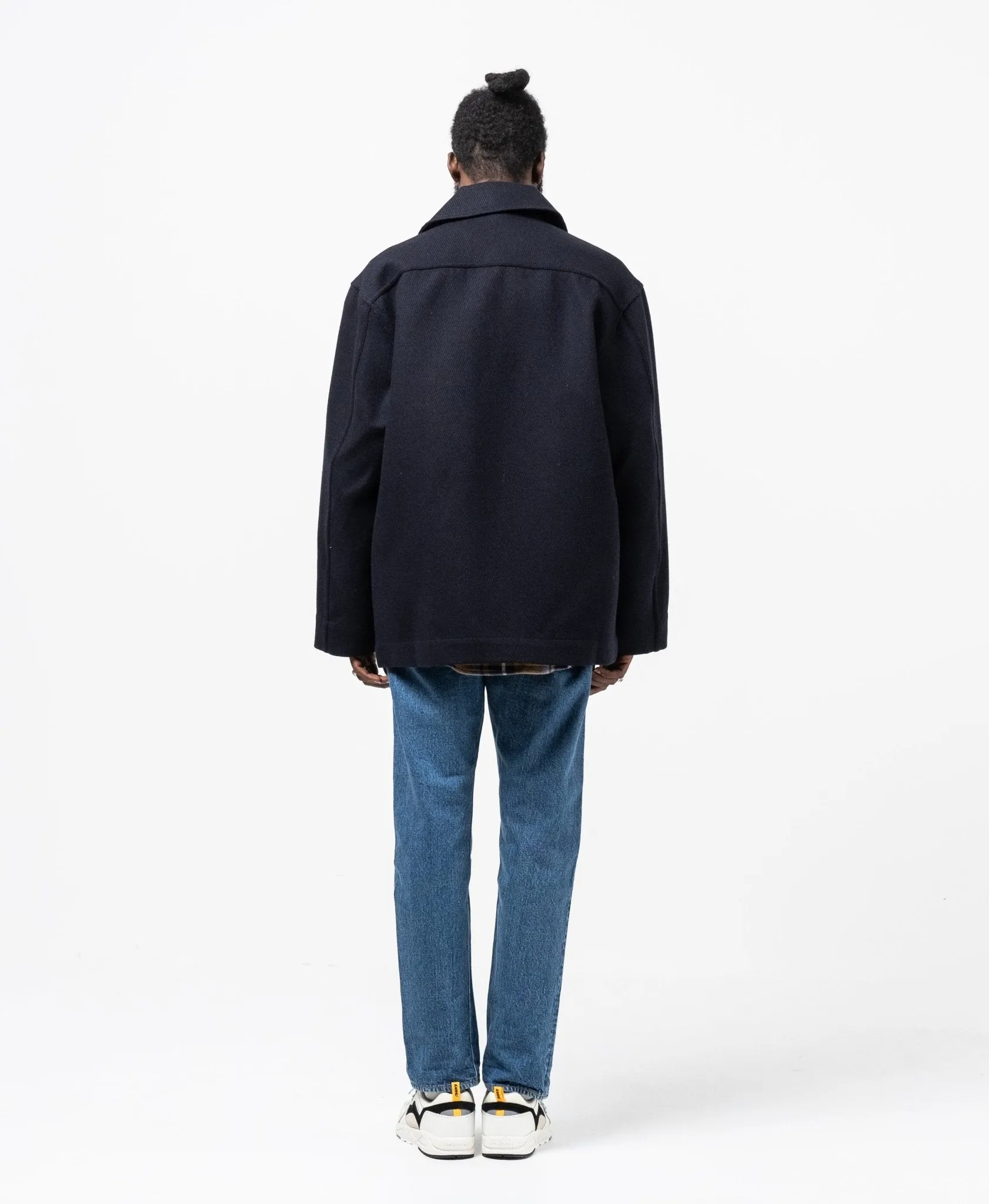 Jacket Bonded Twill Navy