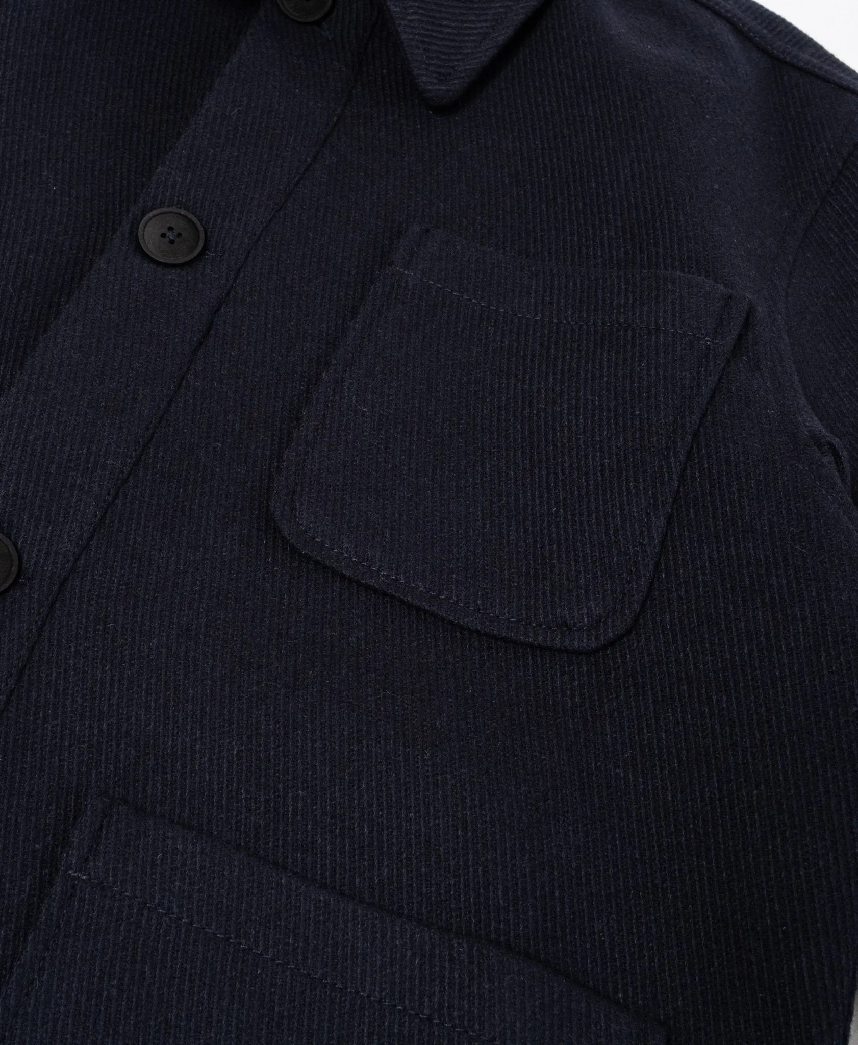 Jacket Bonded Twill Navy