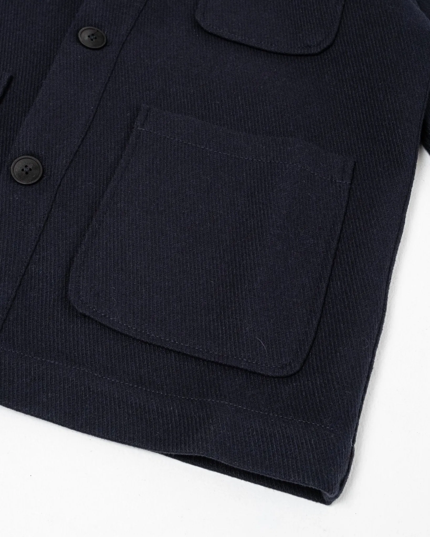 Jacket Bonded Twill Navy