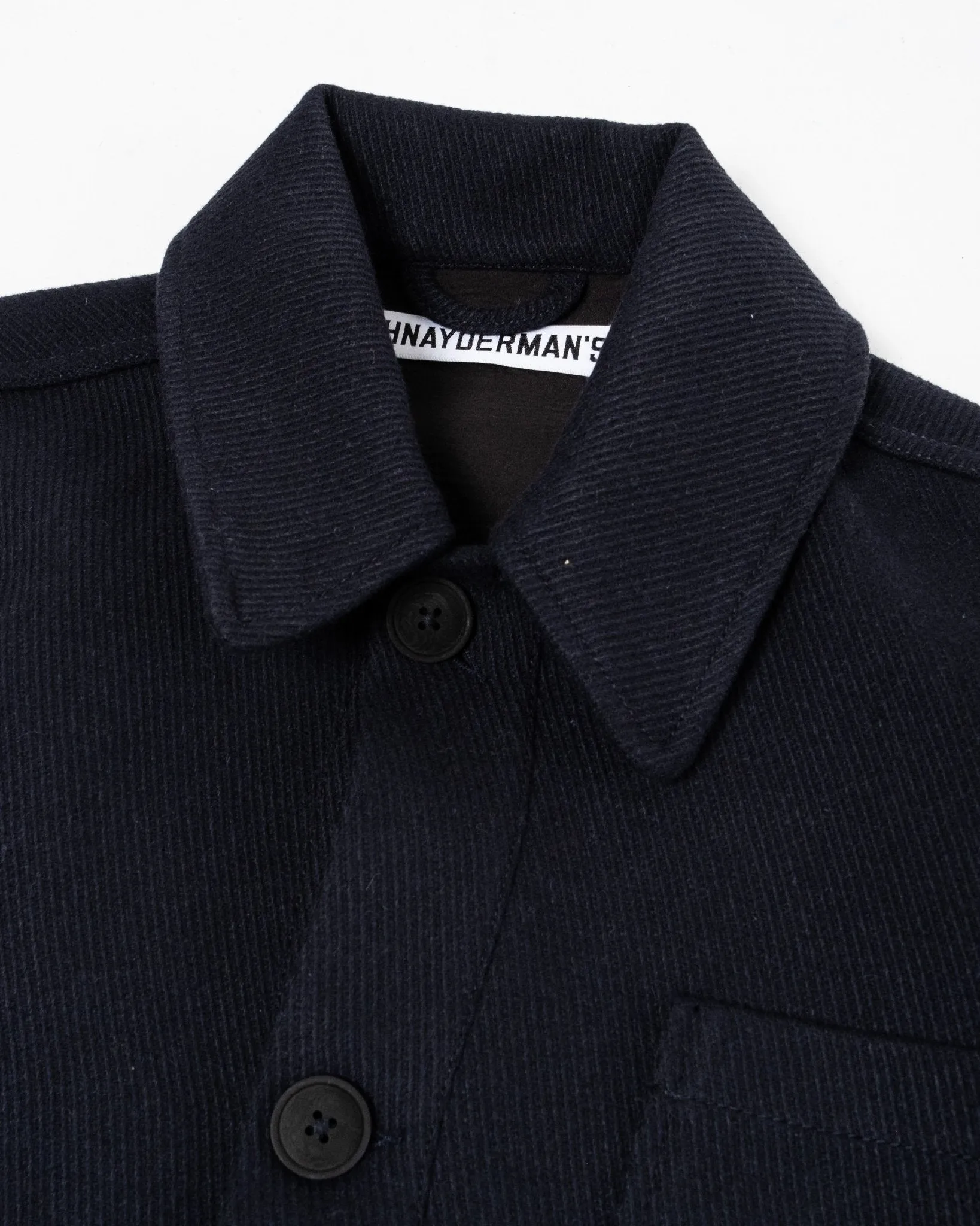 Jacket Bonded Twill Navy