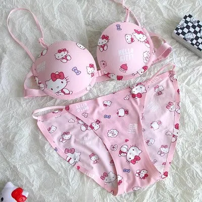 Kawaii Kitty Underwear Suits PN6150