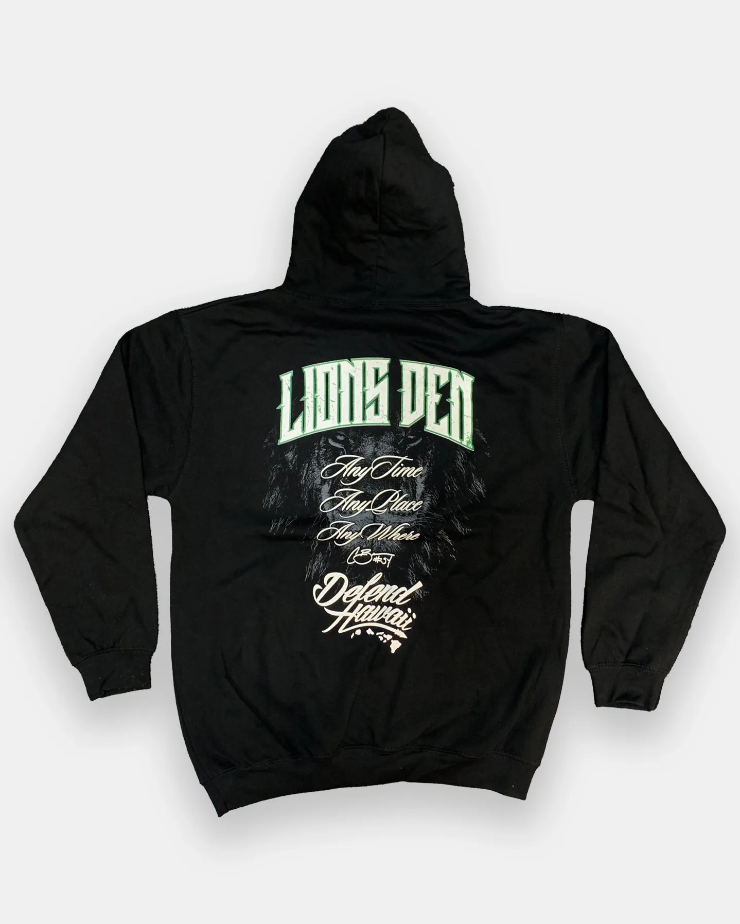 LIONS DEN Black Pullover Hoody