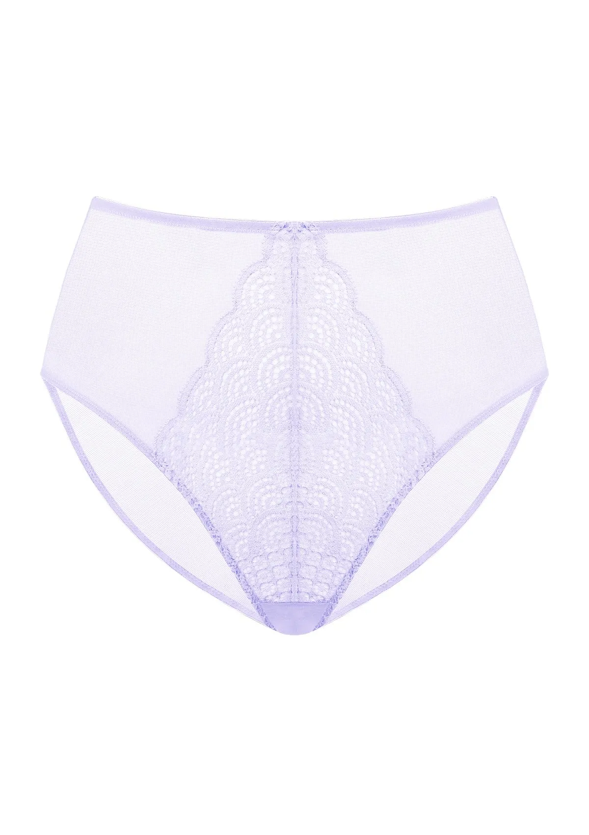 Mermaid High-Rise Lace Brief Underwear