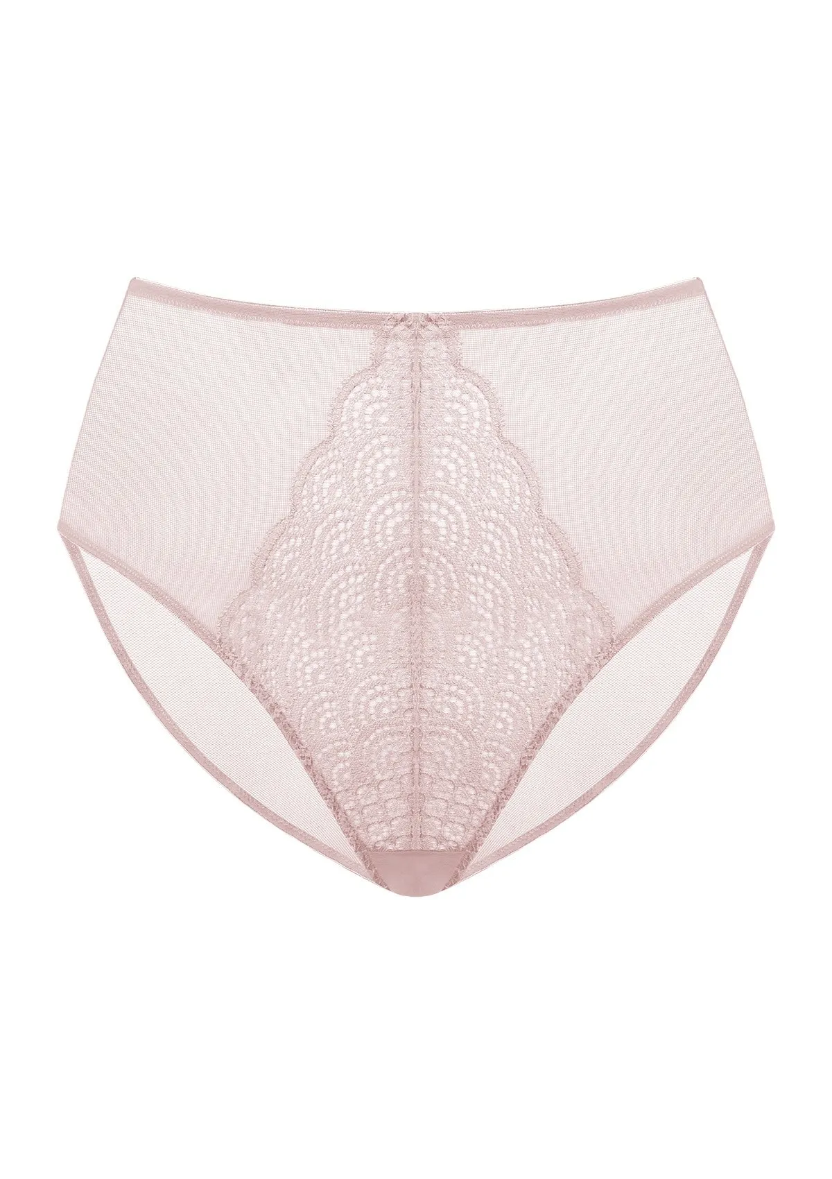 Mermaid High-Rise Lace Brief Underwear