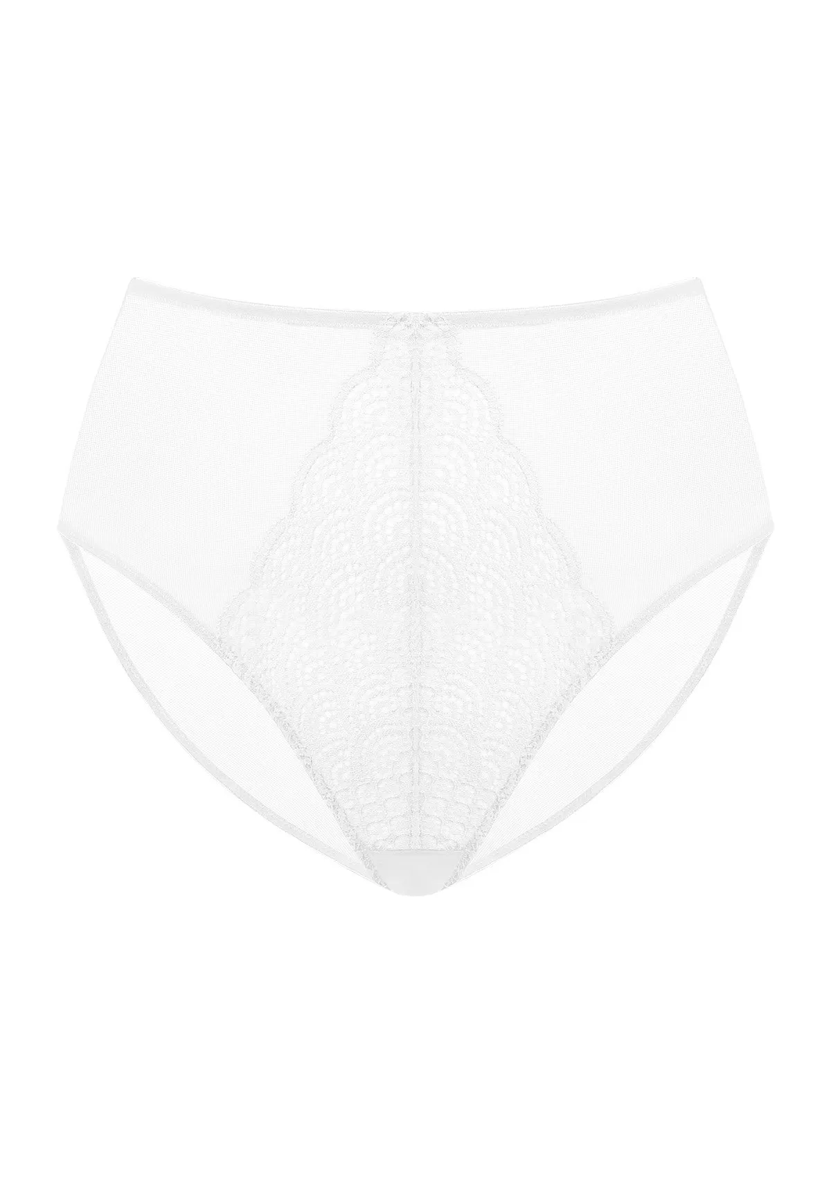 Mermaid High-Rise Lace Brief Underwear