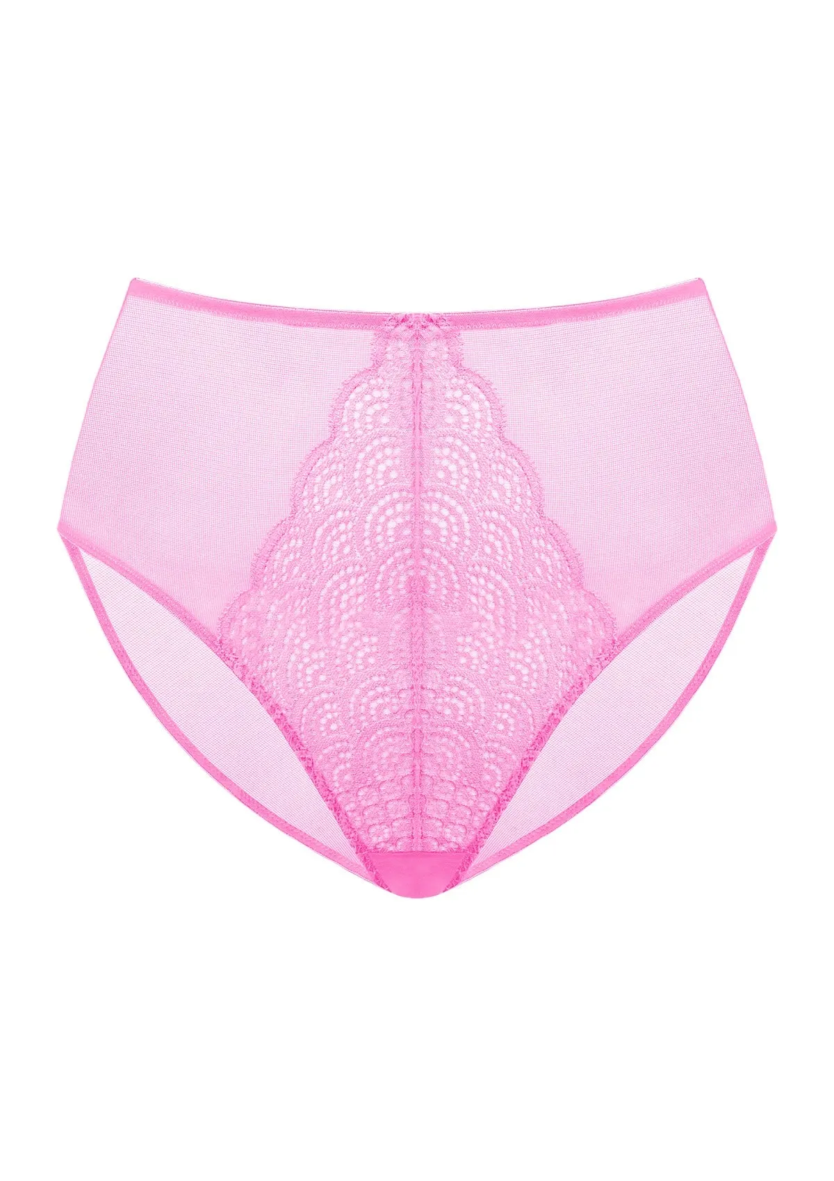 Mermaid High-Rise Lace Brief Underwear