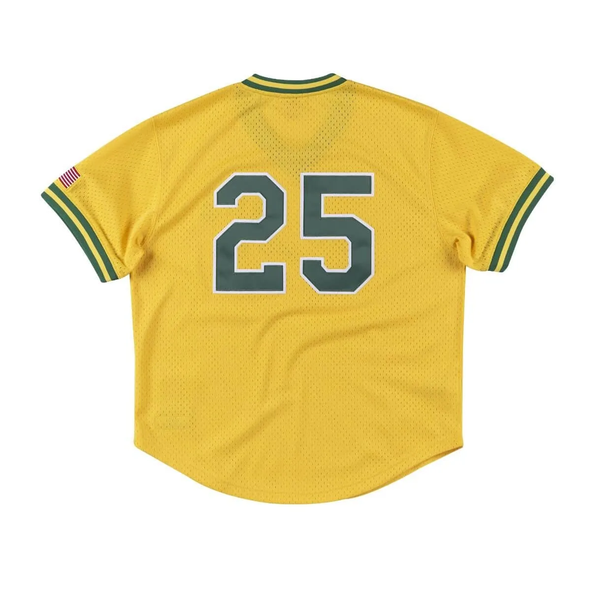 MLB AUTHENTIC BP JERSEY - PULLOVER ATHLETICS 1990 MARK MCGWIRE