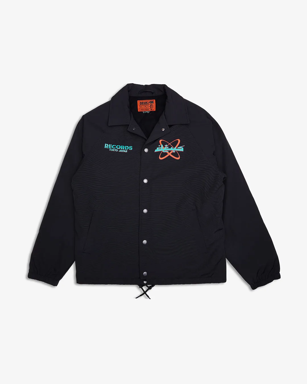 MOLECULAR COACH JACKET - BLACK