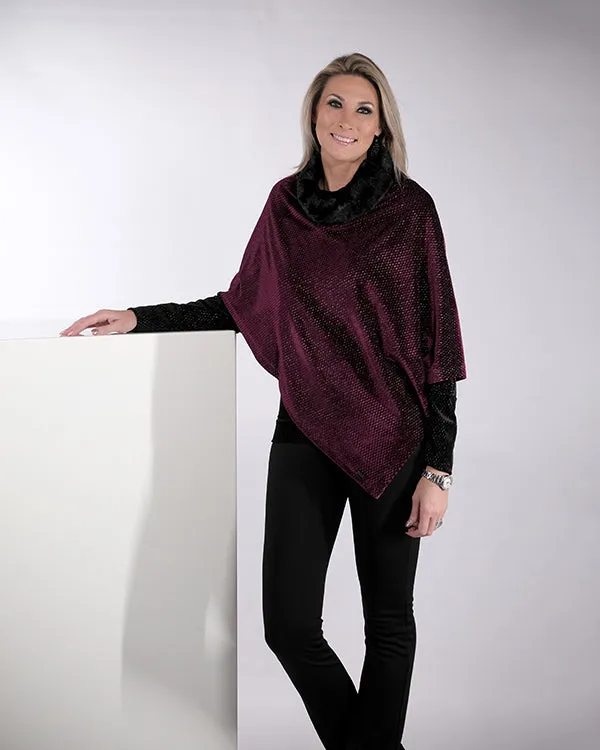 Mosi Poncho - Winter Colours