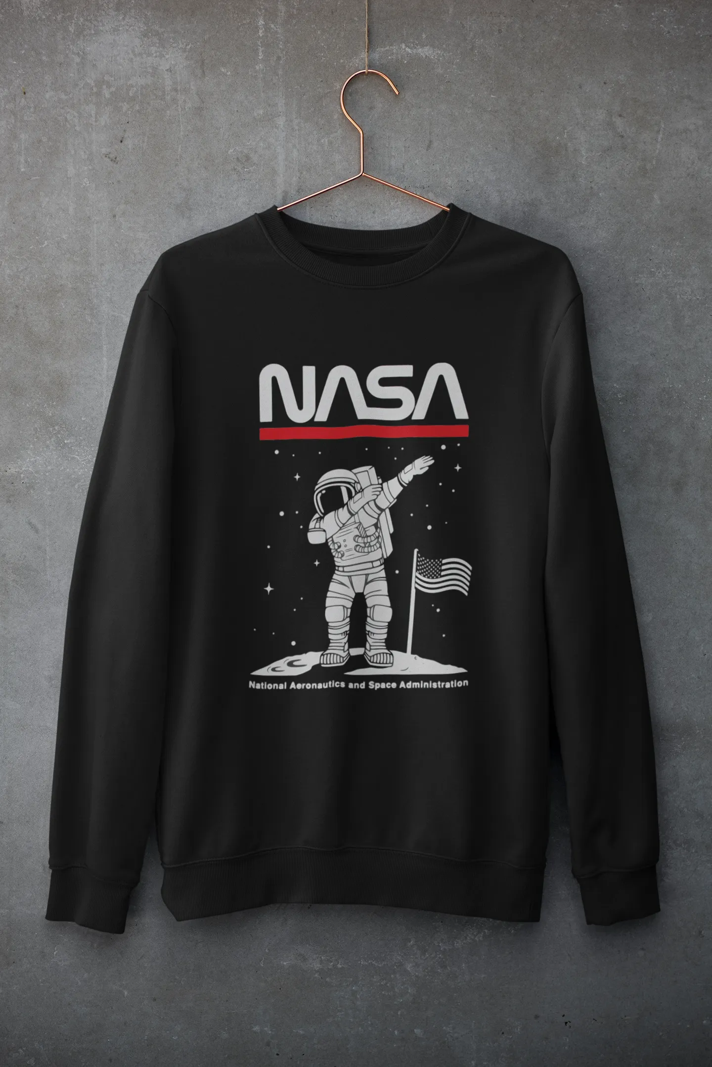 NASA Astronaut Dab: ALIEN & SPACE- Winter Sweatshirts