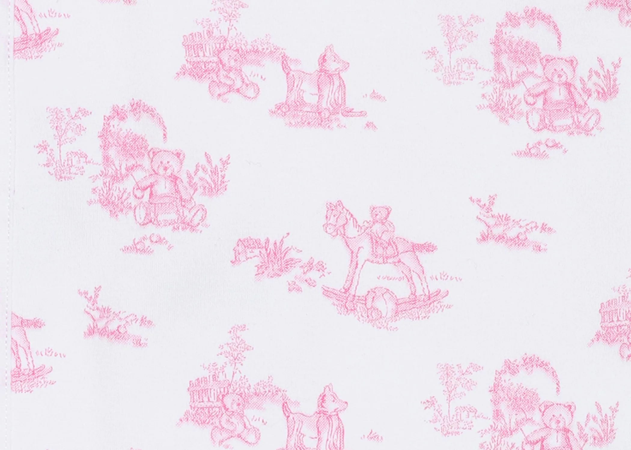 Pink Toile Winter Sack