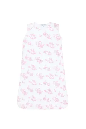 Pink Toile Winter Sack