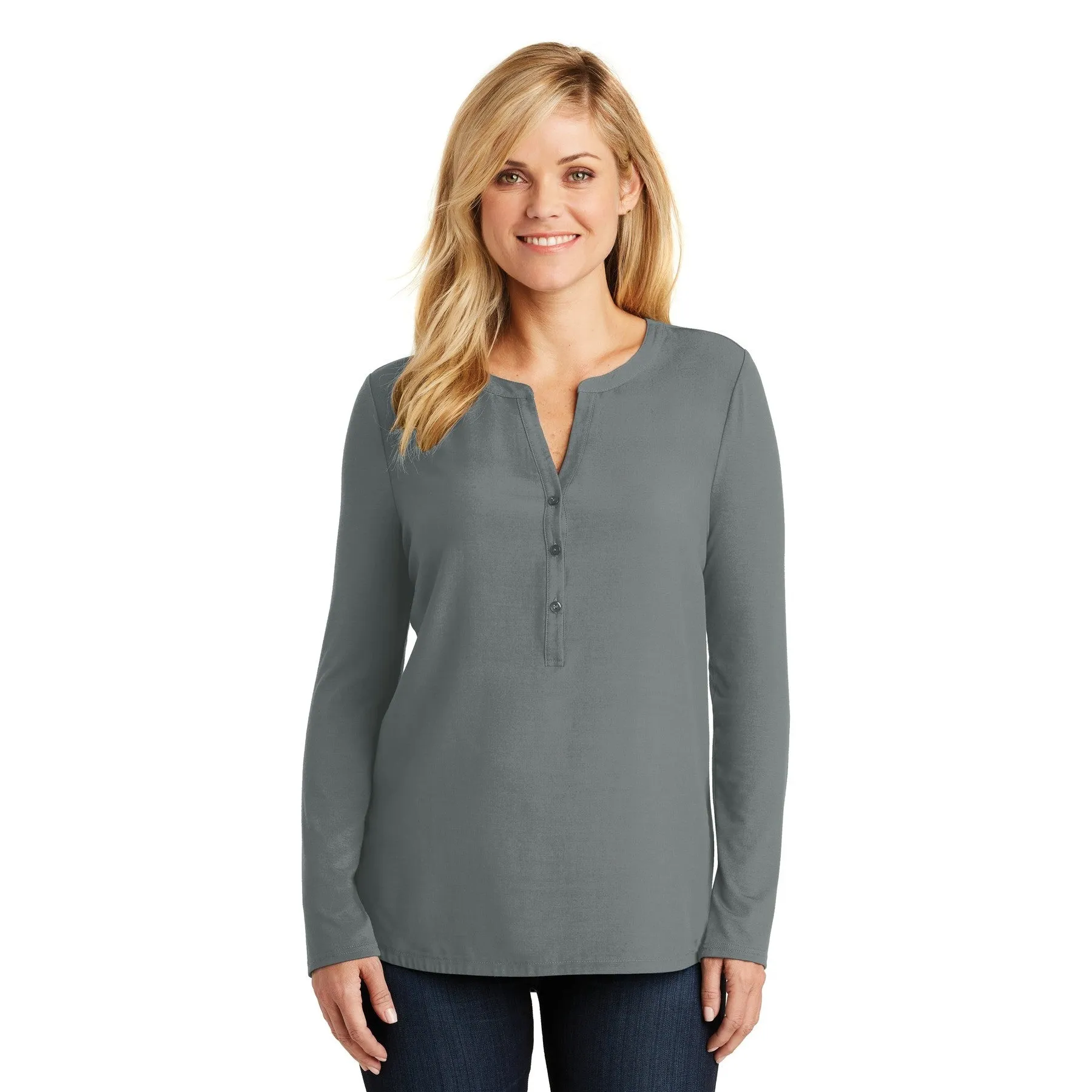 Port Authority® Ladies Concept Henley Tunic