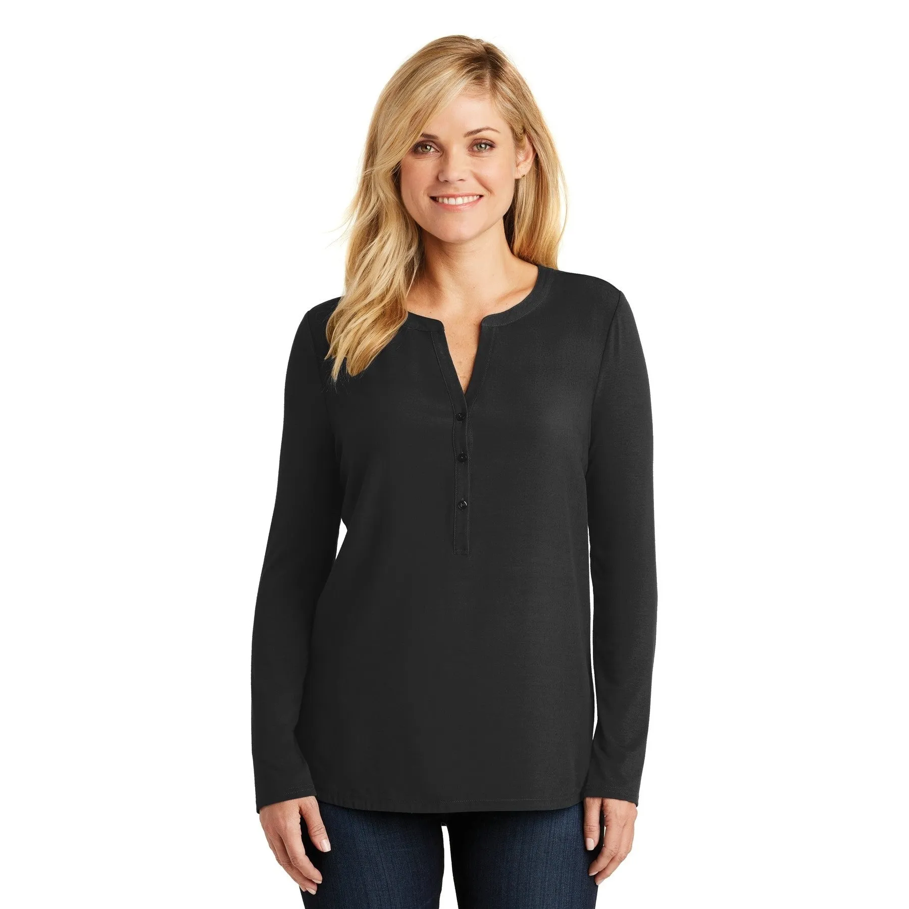 Port Authority® Ladies Concept Henley Tunic