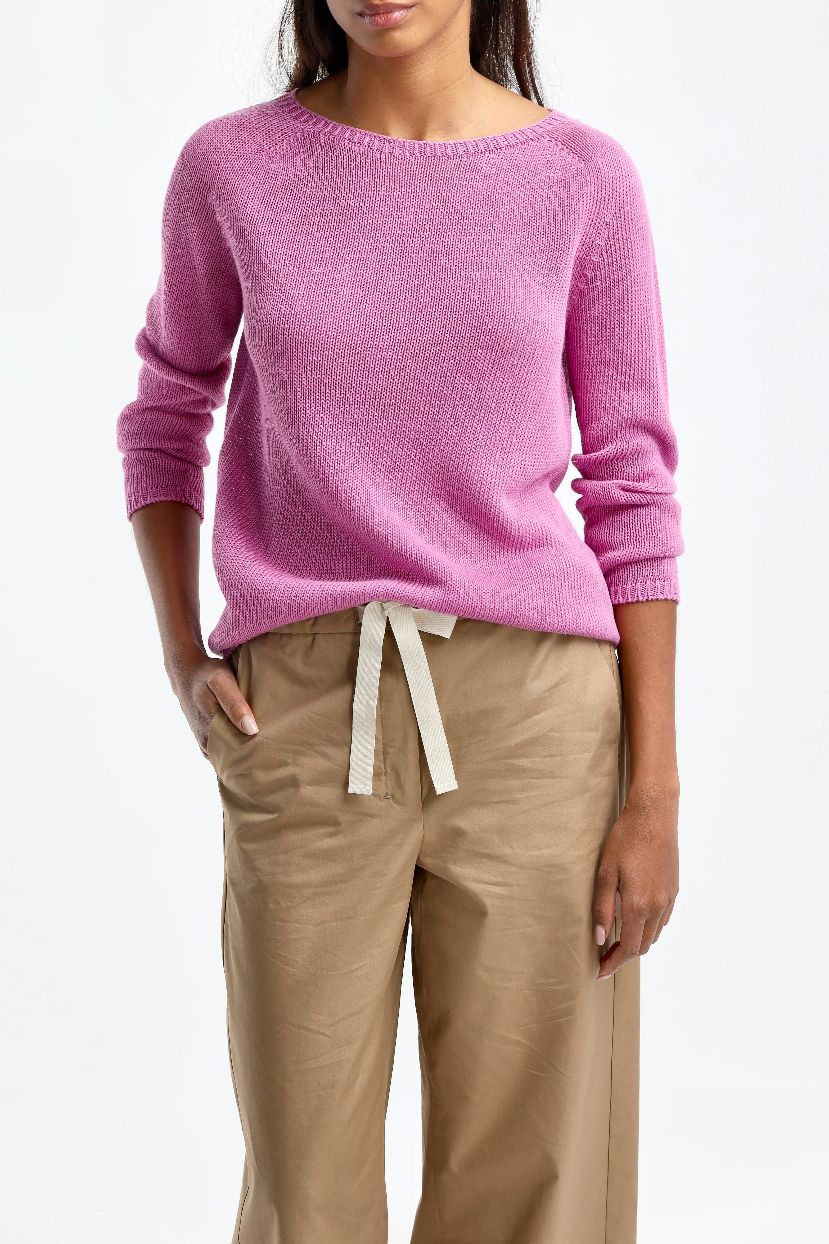 Pullover Giolino in Rosa