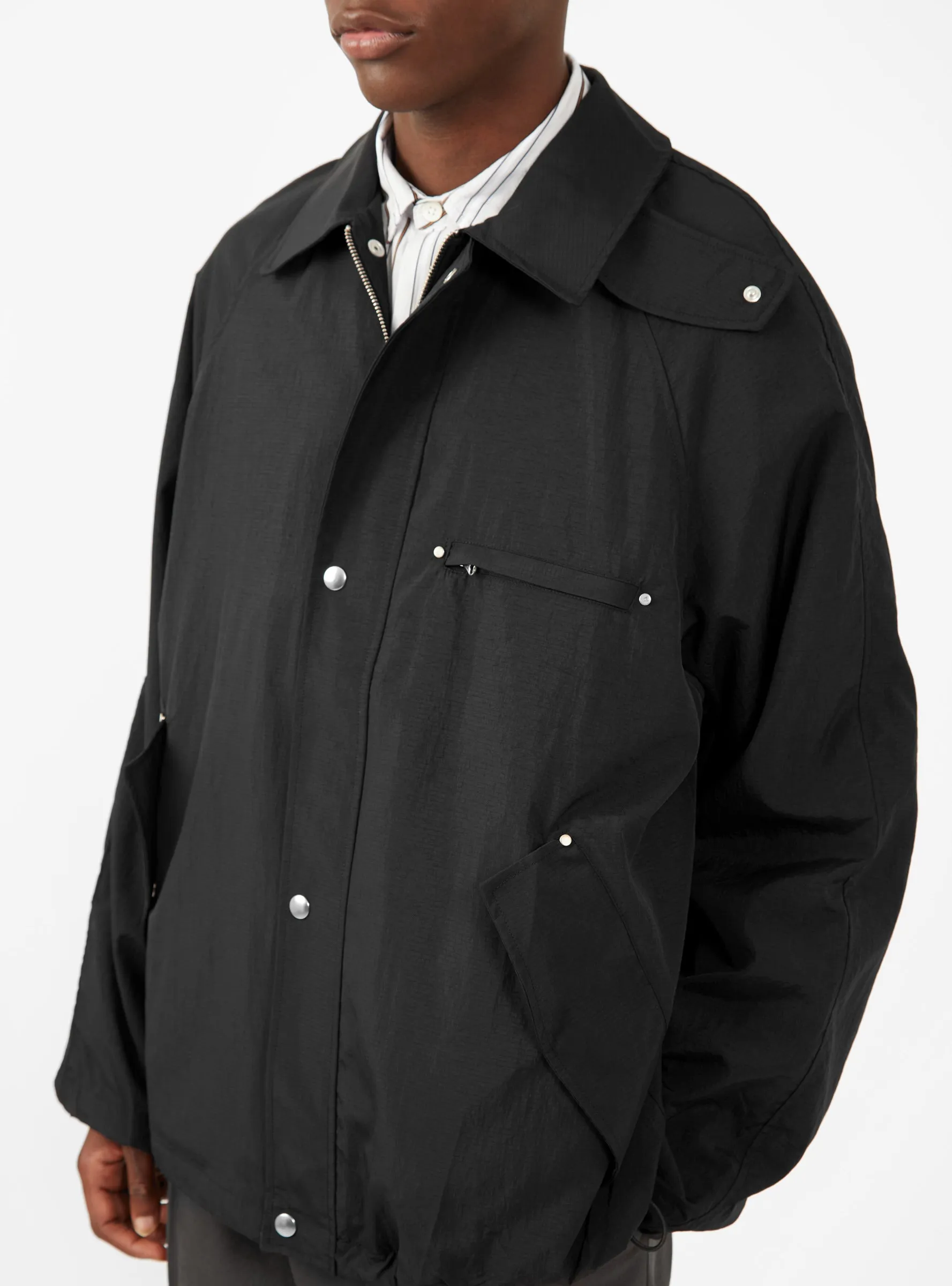 Recycled Ripstop Prestige Jacket Black