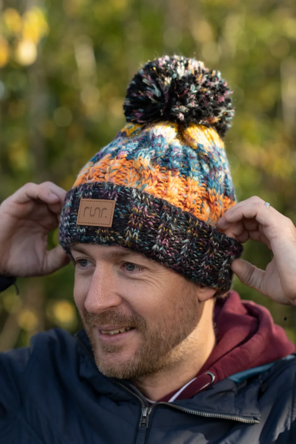 Runr Winter Bobble Hat - Montana