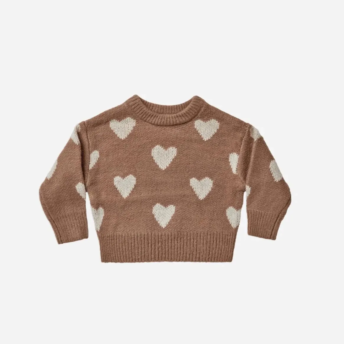 Rylee   Cru Mocha Knit Pullover