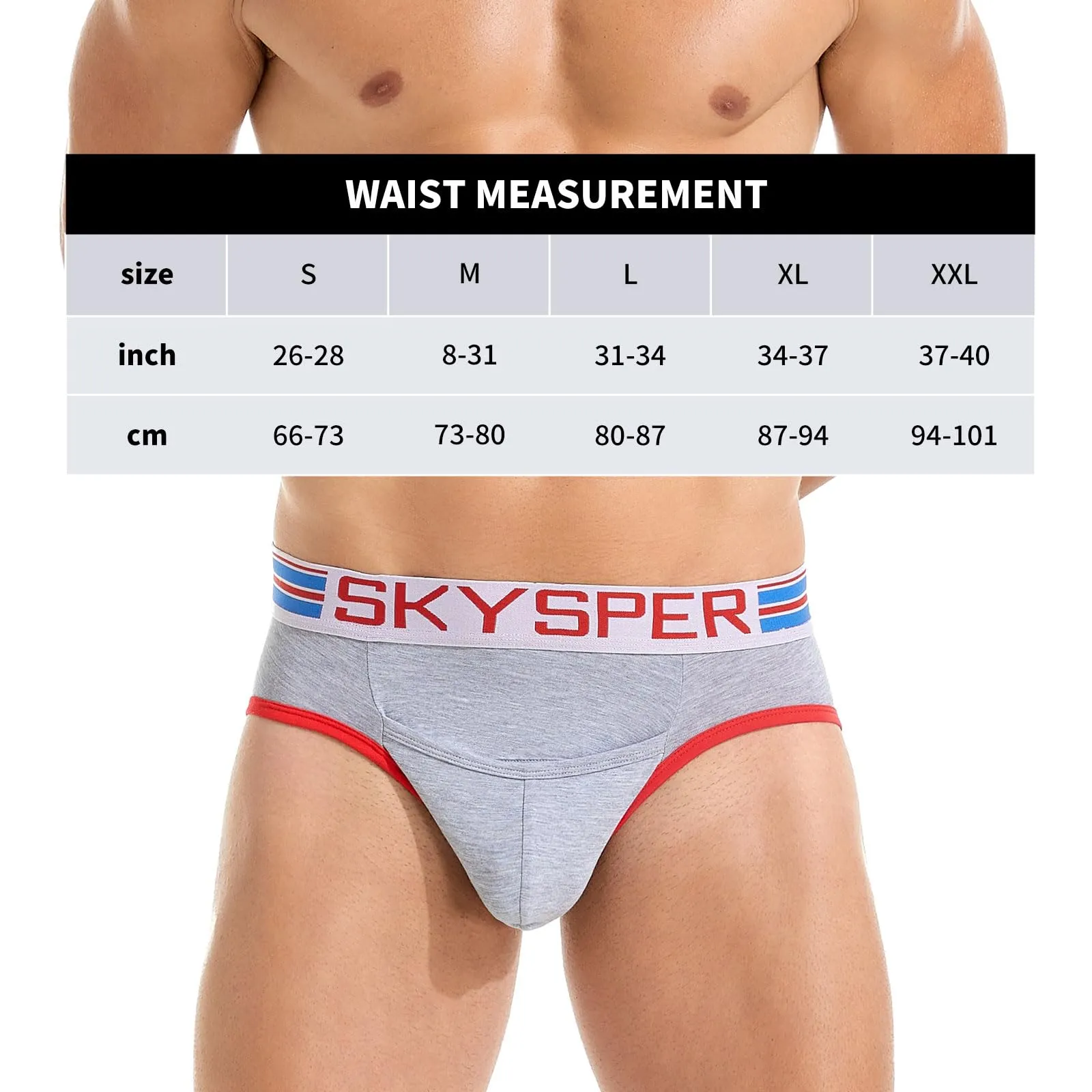 SG58 - SKYSPER Men's Jockstrap Underwear Athletic Supporter