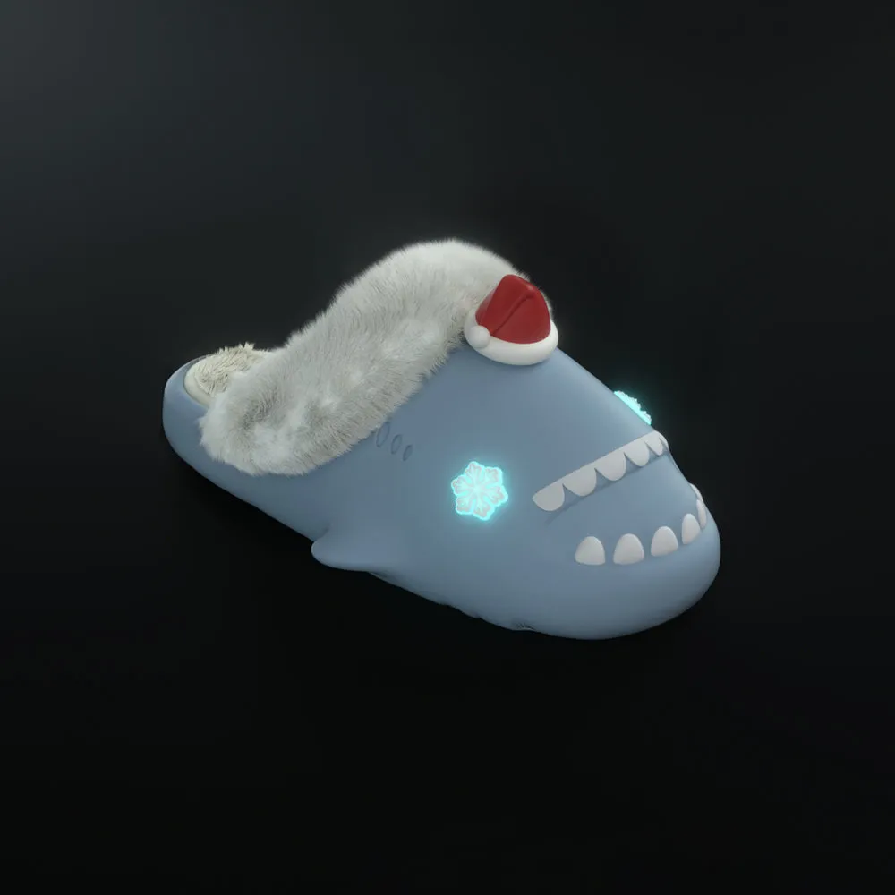 Pro Sharkicks Winter Santa Open-Heel Sneakers