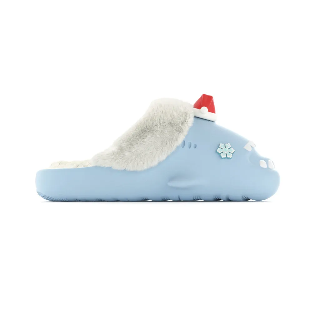 Pro Sharkicks Winter Santa Open-Heel Sneakers