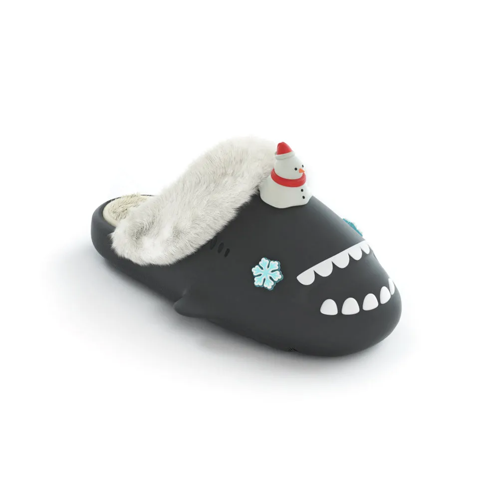 Sharkicks Pro - Winter Snowman Heel-open